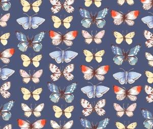 In The Garden: Farm Meadow 100% Cotton Fabric - 10cm Increments