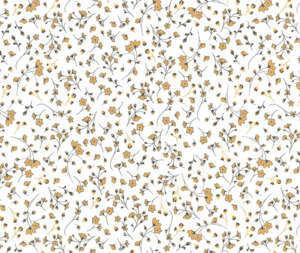 Midnight in the Garden 100% Cotton Fabric - 10cm Increments