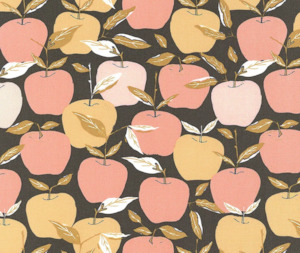 Midnight in the Garden 100% Cotton Fabric - 10cm Increments