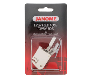 Janome Accessories: Janome Open Toe Walking Foot - 200339007