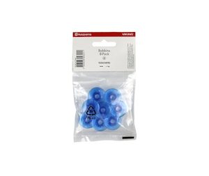Husqvarna Accessories 1: Husqvarna Viking 8Pk Blue Bobbins - 9204340-96