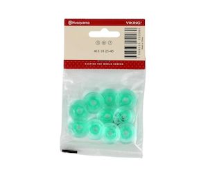 Husqvarna Viking 10Pk Green Bobbins - 4131825-45