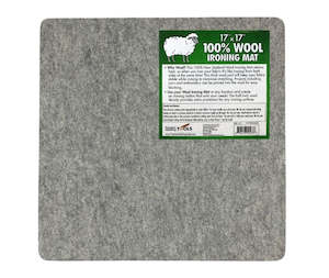 Wool Ironing Mat 17" x 17"