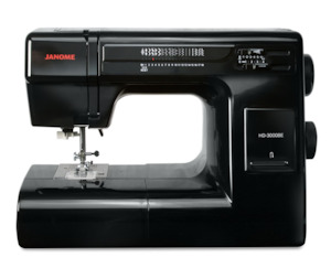 Essential Machines: Janome HD3000BE Heavy Duty Mechanical Sewing Machine