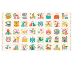 Essential Fabric: Whiskers Panel 60 cm wide