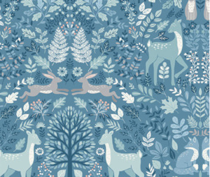 Foxwood Trail 1 100% Cotton - 10cm Increments