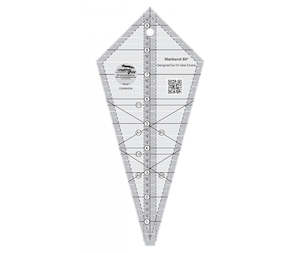 Creative Grids Rulers: Creative Grids Starburst 30 Degree Triangle 9-1/2" Quilt Ruler