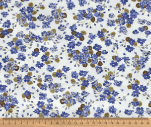 Winter Garden 100% Cotton Fabric - 10cm Increments
