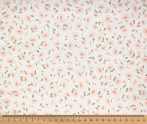 Cottage Garden 100% Cotton Fabric - 10cm Increments