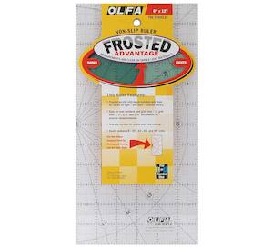 Olfa: OLFA® 6" X 12" Frosted Acrylic Quilting Ruler