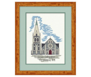 Hand Embroidery: Cross Stitch Kit - Anglican Cathedral