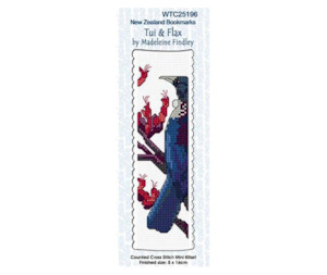 Cross Stitch Book Mark Kit - Tui & Flax