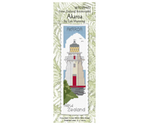 Cross Stitch Book Mark Kit - Akaroa