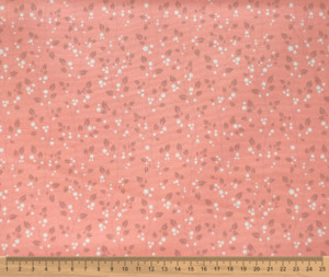 Cottage Garden 100% Cotton Fabric - 10cm Increments
