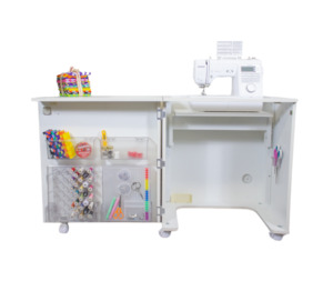 Cabinets: Horn Crown Sewing Cabinet