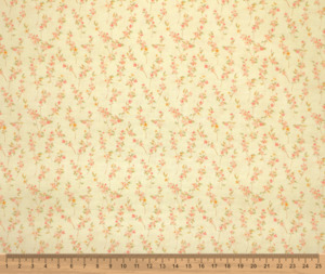 Cottage Garden 100% Cotton Fabric - 10cm Increments