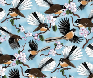 Kiwiana - Native Treasures Fantails