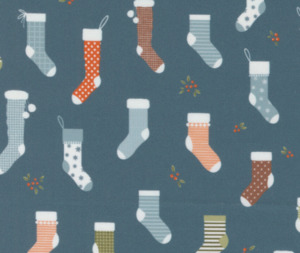 Sweet Stockings Juniper - 0.1m 100% Cotton Fabric