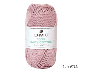 Wool: DMC 100% Baby Cotton 50g - Various Colours