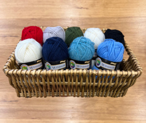 Wool: Countrywide Windsor 100% Pure New Wool 8ply - Various Colours
