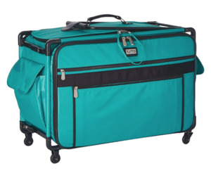 Bags And Cases: Tutto Large Trolley Bag - Turquoise