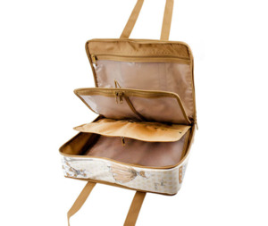 Storage: Carry Case - Paris Chic Natural Print
