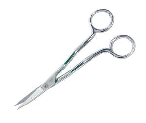Embroidery Tools: Gingher 6" Double Curved Embroidery Scissors