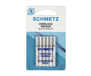 Schmetz Domestic Overlocker Needles ELx705 SUK-80/12