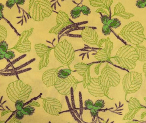 Christabelle Fabrics: Botanica - Birds Green