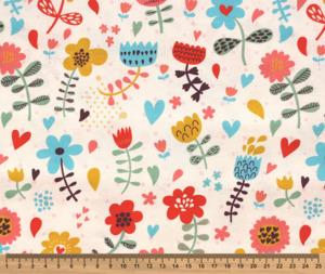 Chickadee 100% Cotton Fabric