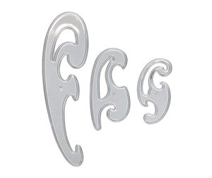 Dressmaking Tools: French Curves Set of 3 By Taurus