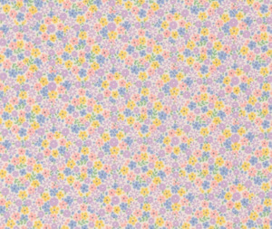 1930's Playtime - Cute Calico - Pastel - 0.1m