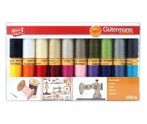 20 Off Selected Gutermann Threads: Gutermann Sew-All 100m Thread pack x20 Reels