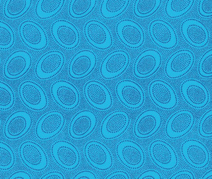 Aboriginal Dot 100% Cotton Fabric - 10cm Increments