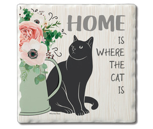 Gift Ideas: Cat Home Coaster