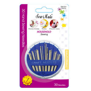 Needles: Household Needles-30pcs Hand Sewing Needles, Sharp Tip