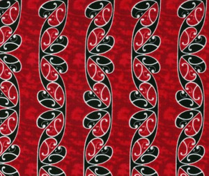 Kiwiana Koru Red - 0.1m