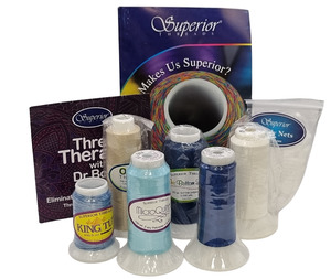 Embroidery Thread: Superior Threads Sampler Set - Longarm Quilting