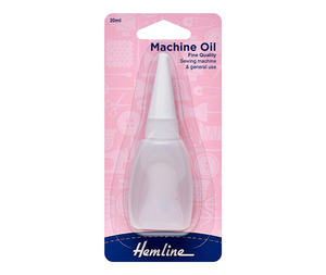 Essential Accessories: Hemline Sewing Machine Oil - 20ml