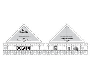 Creative Grids 60 Degree Double-Strip Quilt Ruler