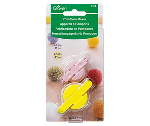 Clover Sewing Accessories: Clover Pom Pom Maker - Small