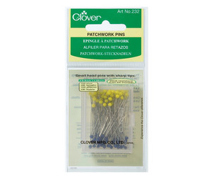Clover Sewing Accessories: Clover Patchwork Pins 0.5mm x 36mm x100 pins (TT)