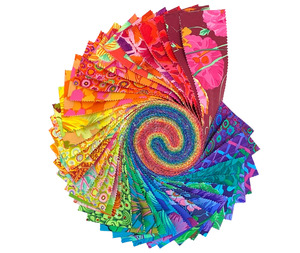 Kaffe Fassett Classics Plus Jelly Roll 2.5" x 40 Piece SPECTRUM