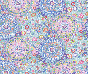 Fabric: Kaffe Fassett Millefiore Pastel - 0.1m
