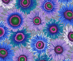 Fabric: Kaffe Fassett VanGogh Blue - 0.1m