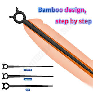 Joint Urethral Catheter Dilator With Pull Ring Men Gay Insertion Penis Plugs