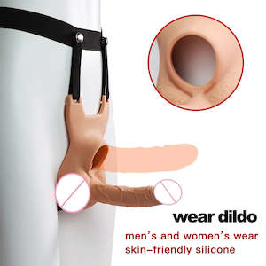 Women: 3 Size Wearable Vibrators Dildo for Panties double penetration Penis For Lesbian