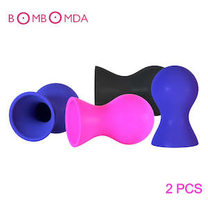 2pcs Breast Nipple Sucker No Vibrator Sexy Nipple Vacuum Pump Suction Cup Adult