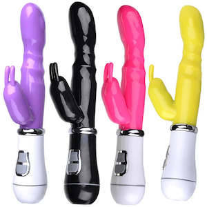 12 Speed Strong Rabbits Vibrator Clitoris Stimulator Double G-spot Massager Sex &hellip;