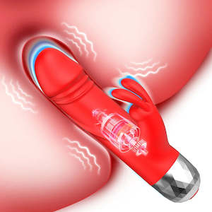 Women Rabbit Vibrators: Silicone Rabbit Vibrator Dildo Vaginal Clitoris Stimulator Masturbator for Women